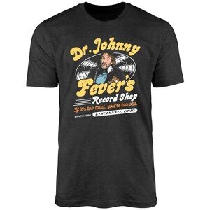 Dr. Johnny Fever_s Record Shop - Unisex T-Shirt